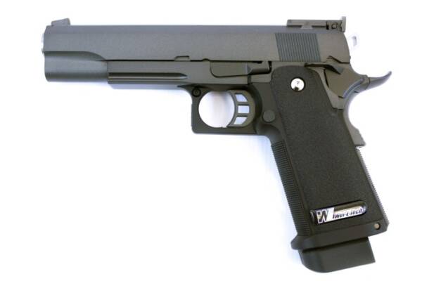 WE Hi-Capa 5.1R GBB Pistol (Black) (296) product image
