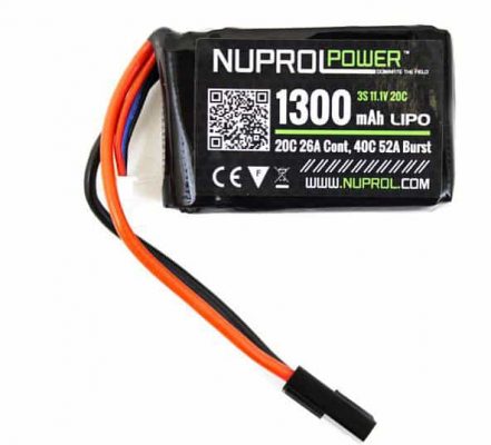 Nuprol 1300MAH 11.1V 20C PEQ Micro Lipo product image