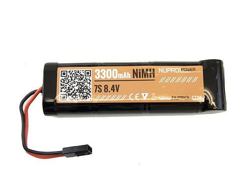 Nuprol 3300MAH 8.4V NIMH Large Type product image