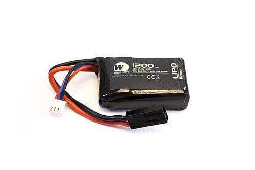 Nuprol 1200MAH 7.4V 30C LIPO PEQ15 Micro Type product image