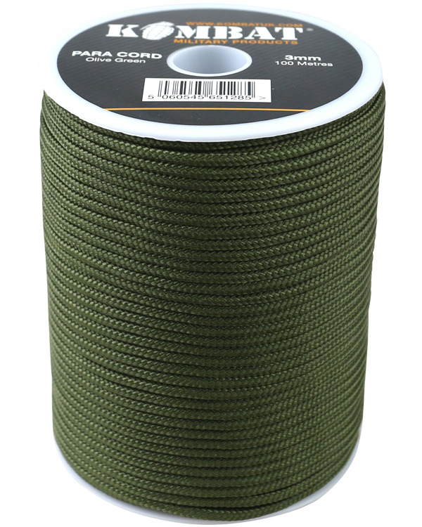 Paracord – 100m Reel – GREEN product image