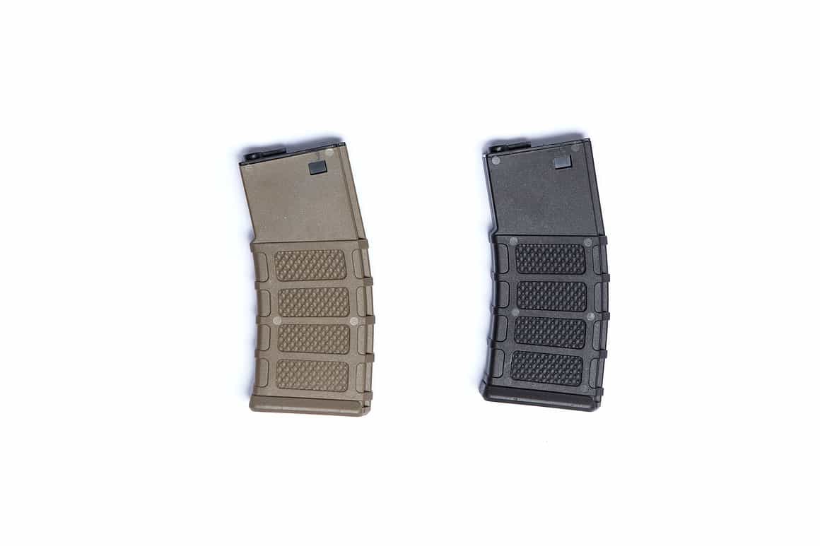 ASG M15 Series 300 Round Polymer Magazine - Black