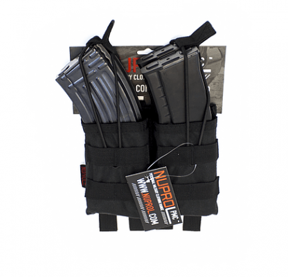 NP PMC AK DOUBLE OPEN MAG POUCH – BLACK product image