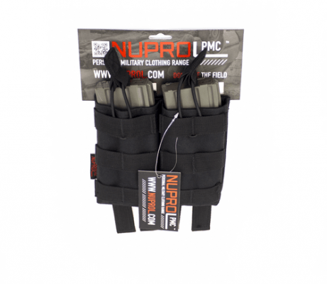 NP PMC M4 DOUBLE OPEN MAG POUCH – BLACK product image
