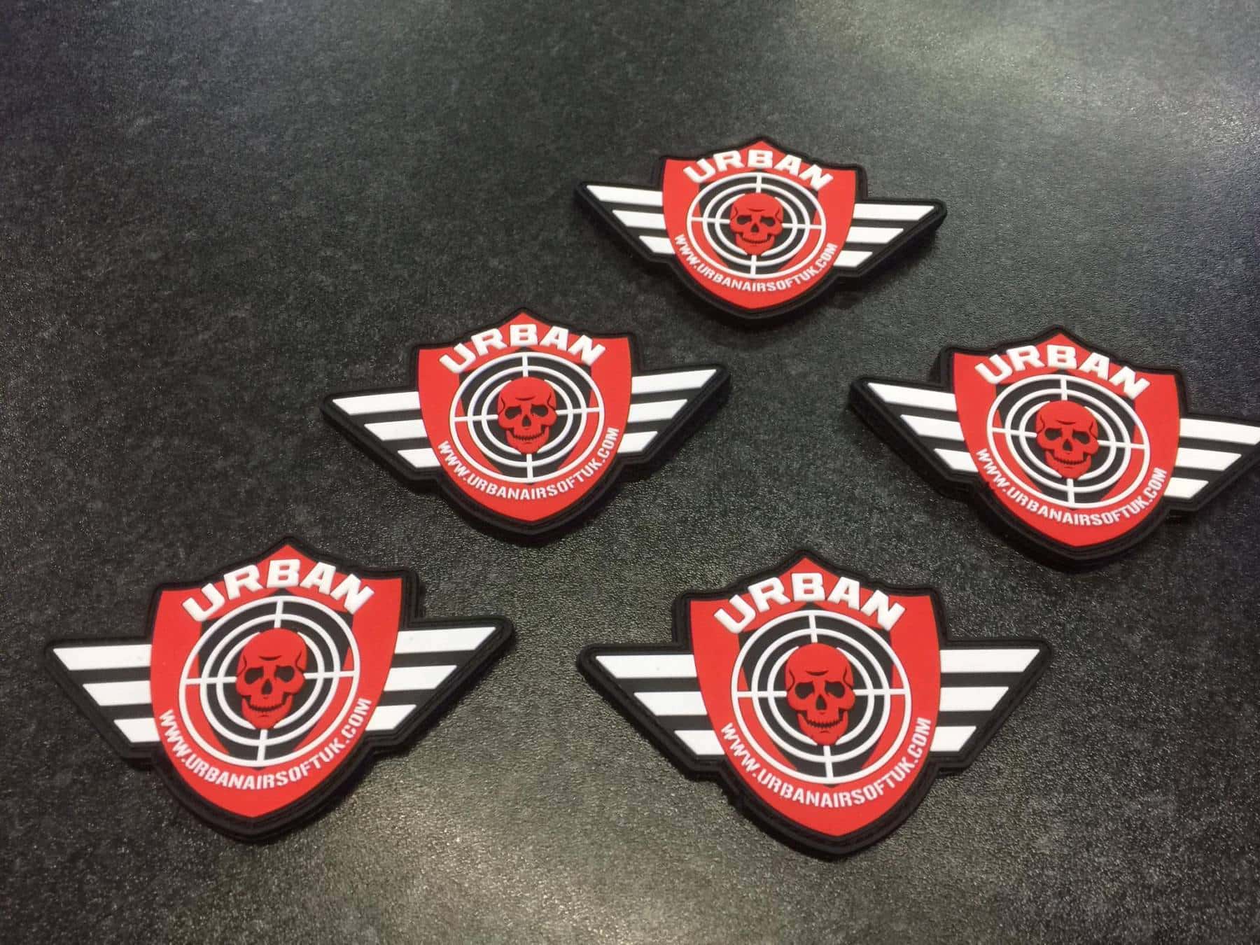 Urban Airsoft Red Patch