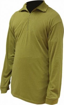Highlander Norwegian Shirt Black & Olive Green product image