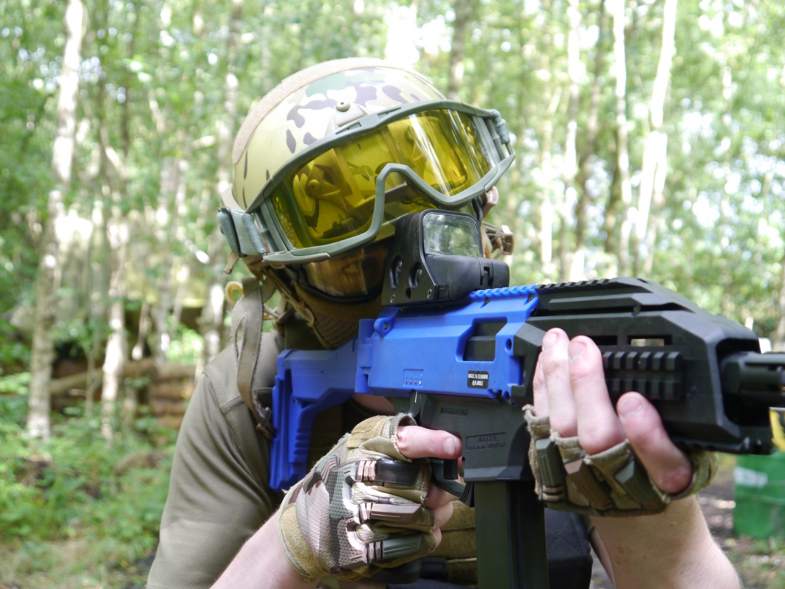 Man With Airsoft Gun