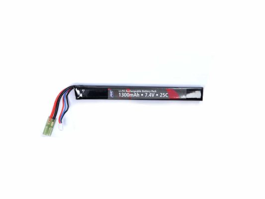 ASG 7.4V 1300 mAh Lipo Battery – Stick Type product image