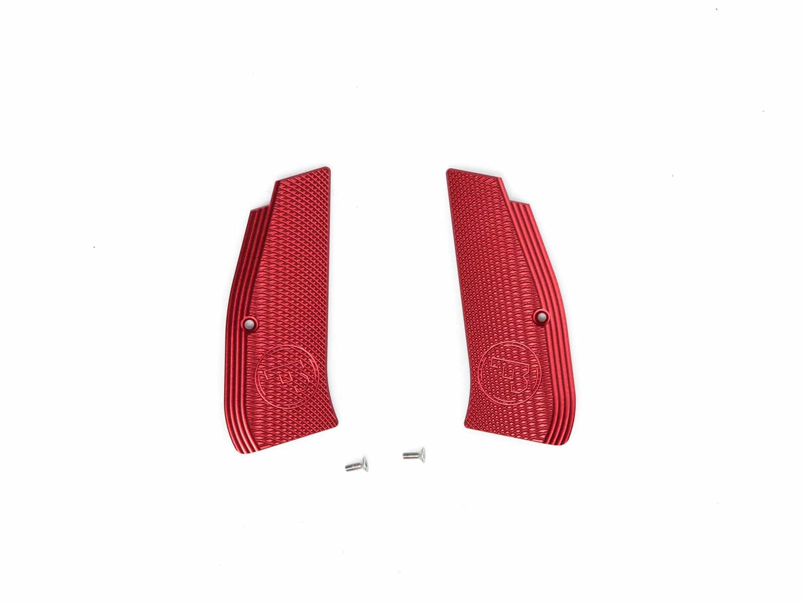 CZ SP01 Shadow Grip Shells - Red
