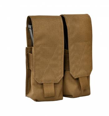 Stirling Tactical Double Magazine Pouch - Coyote Brown