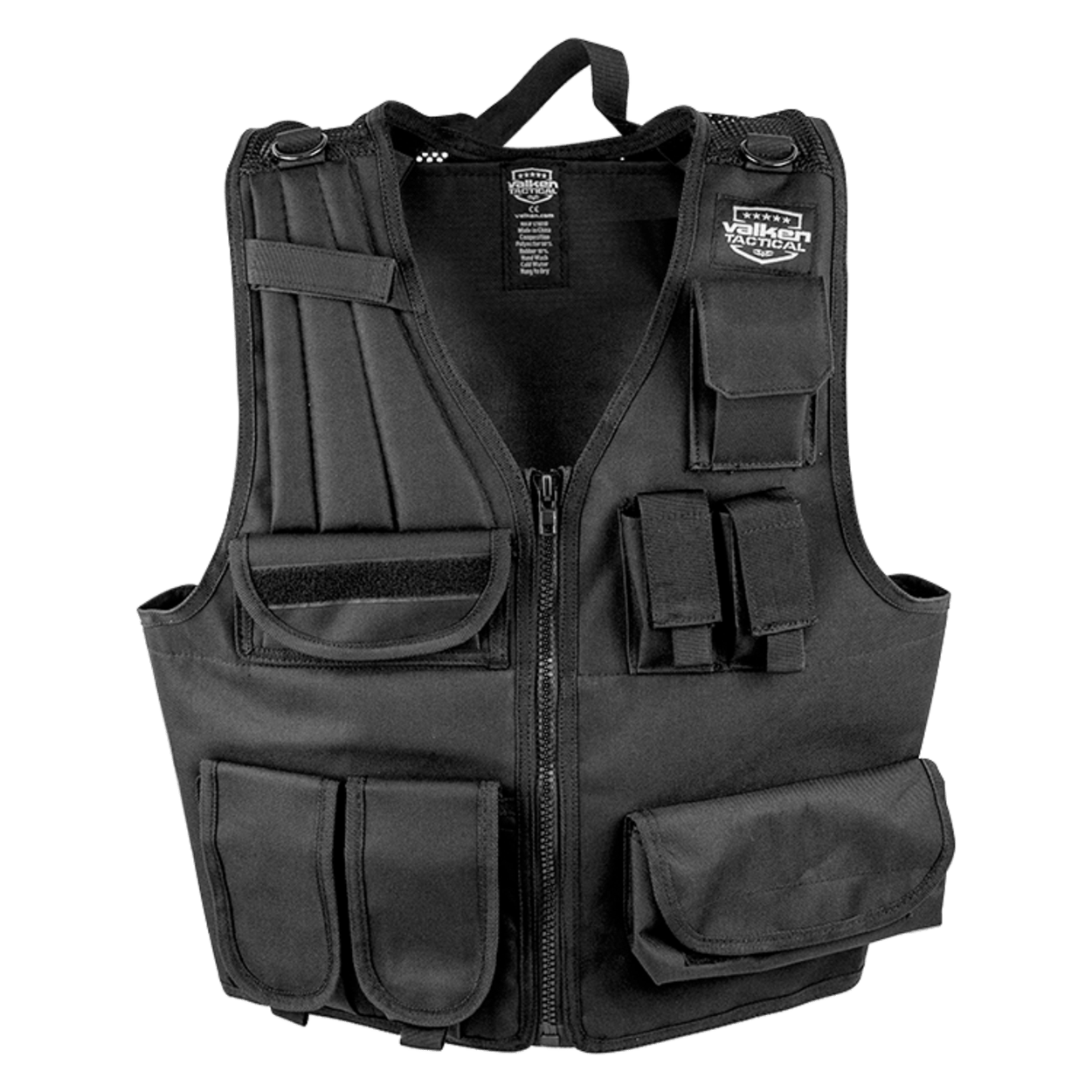 Valken Tactical Vest (Size Adjustable) – Black product image