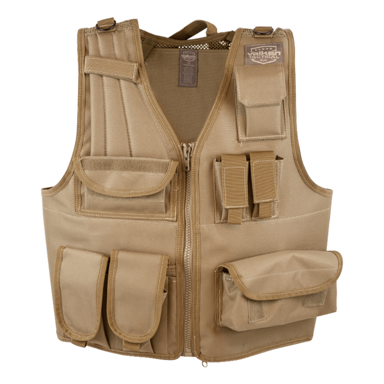 Valken Tactical Vest (Size Adjustable) – Tan product image