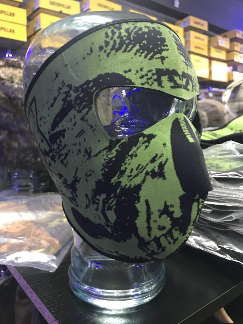 Warrior Skull Neoprene Mask product image