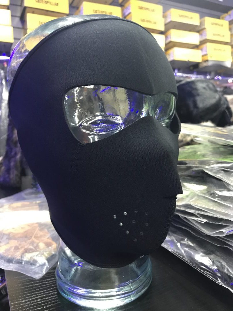 Black Neoprene Mask product image