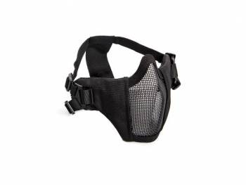 ASG Metal Mesh Mask with Cheek Pad - Black