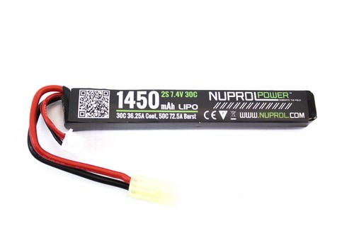 Nuprol Power 1450mah 7.4V 30C Lipo Stick Type product image