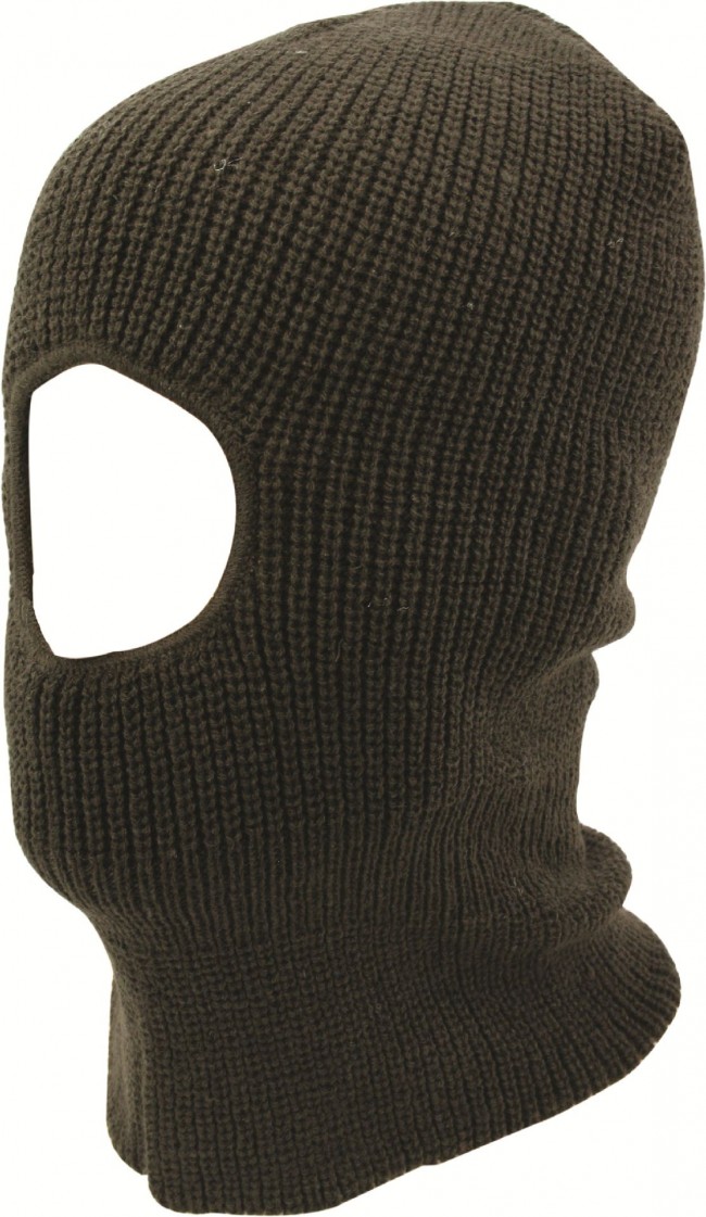 Highlander Open Face Balaclava Olive product image