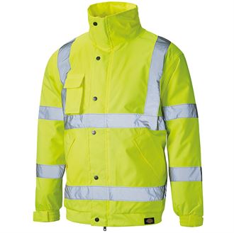 Dickies Hi-Vis Bomber Jacket (Yellow) product image