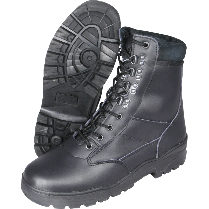 Mil-Com All Leather Patrol Boots Black product image