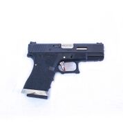 WE E Force EU19 Black – Black Slide / Silver Barrel product image