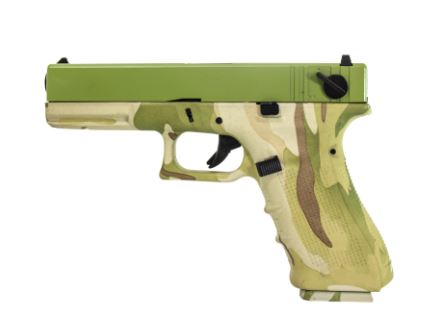 Raven Hydro Series EU18 Camo Frame & Green Slide product image
