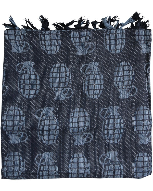 Kombat Grenade Shemagh – Black & Grey product image
