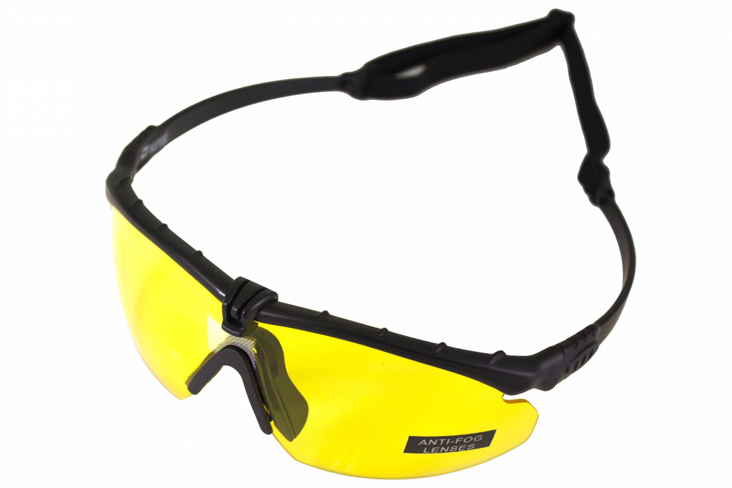 NUPROL BATTLE PRO’S – BLACK FRAME / YELLOW LENSE W/INSERT product image