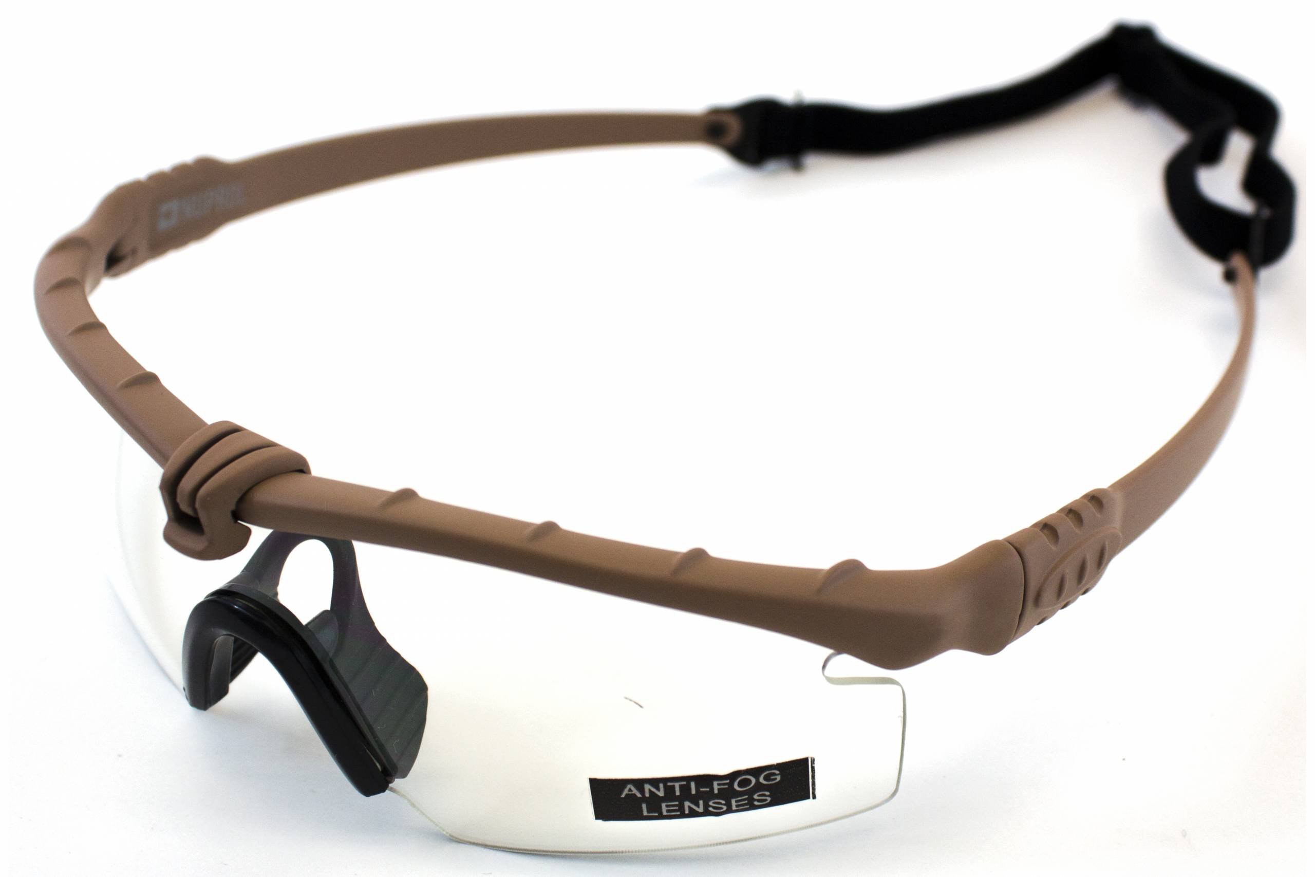NUPROL BATTLE PRO’S – TAN FRAME / CLEAR LENSE product image