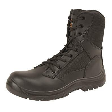 Grafters ‘Infantry’ Combat Boot with Side Zip product image