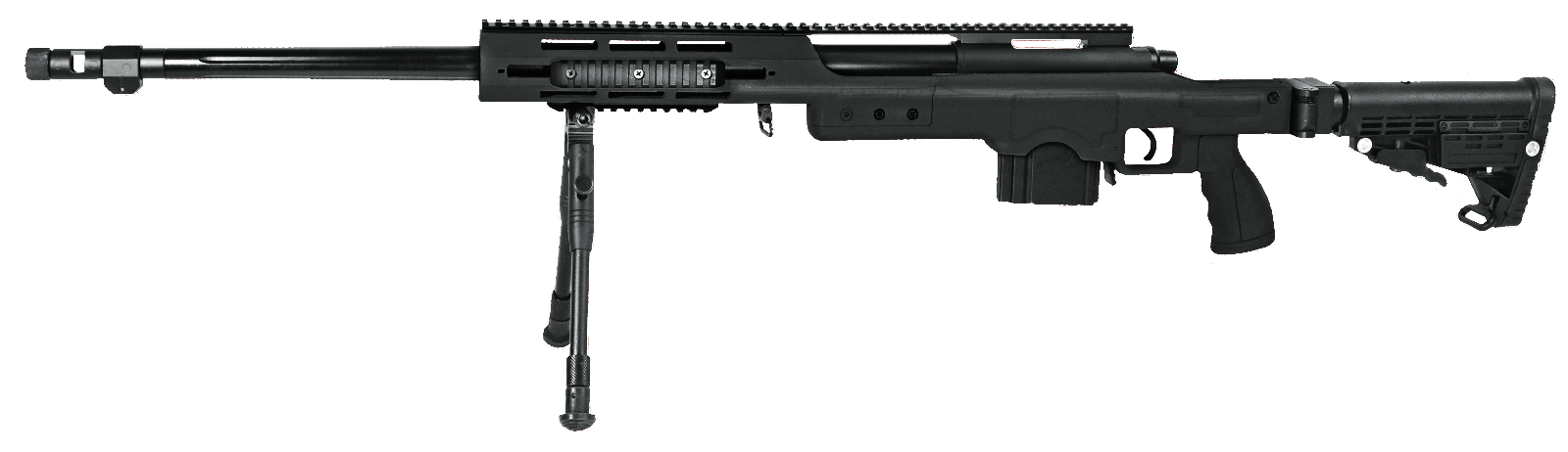 Swiss Arms SAS 12 Black with Bipods magazine 0,2 bbs product image