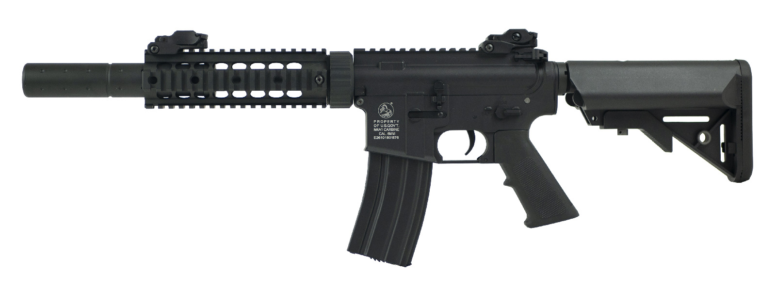 Colt M4 Silent ops Black full metal product image
