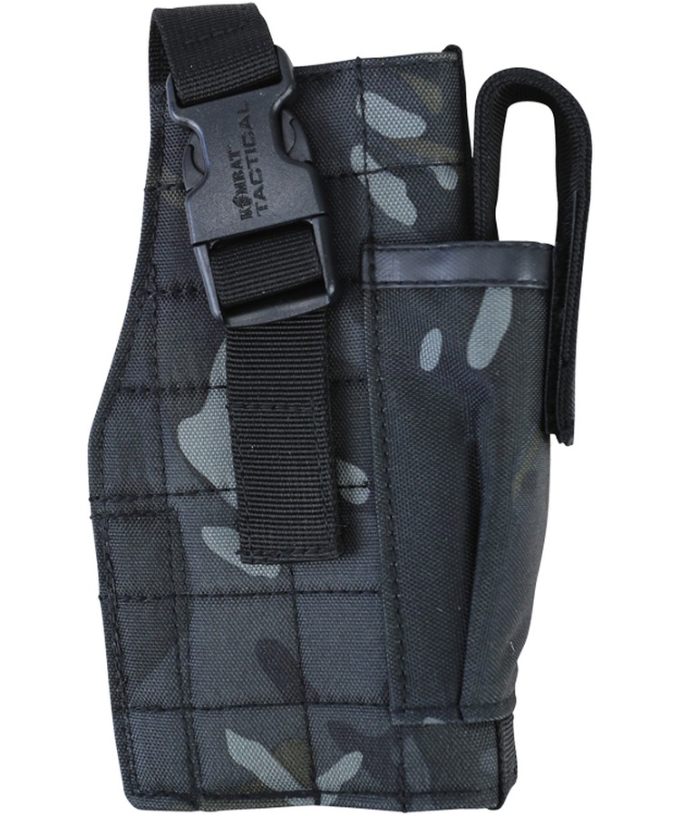 Kombat Molle Gun Holster with Mag Pouch BTP  Black product image