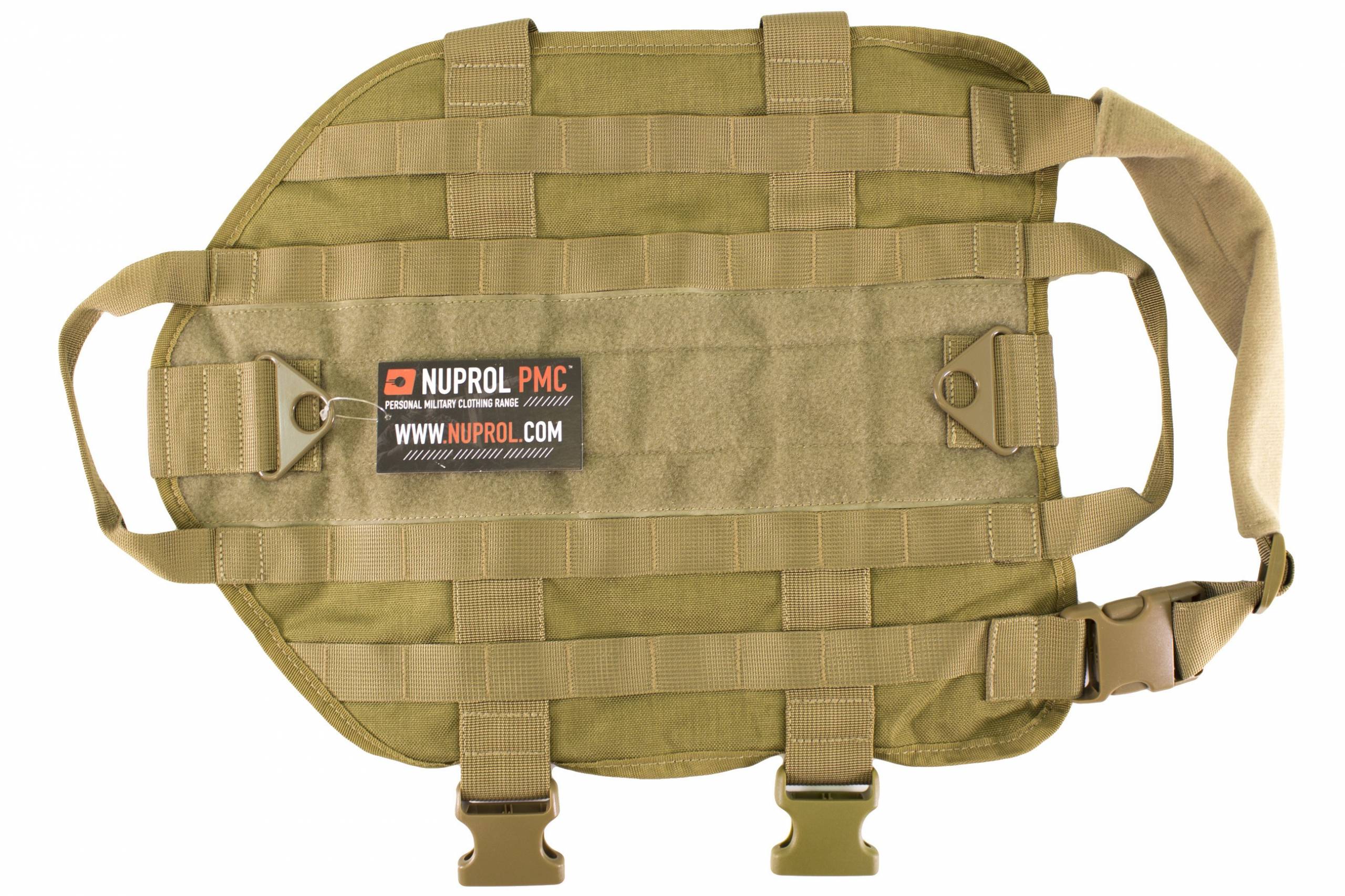 NUPROL TACTICAL DOG VEST TAN product image