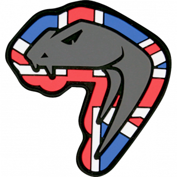 Viper Snake Head Rubber Moral Patch Patriot
