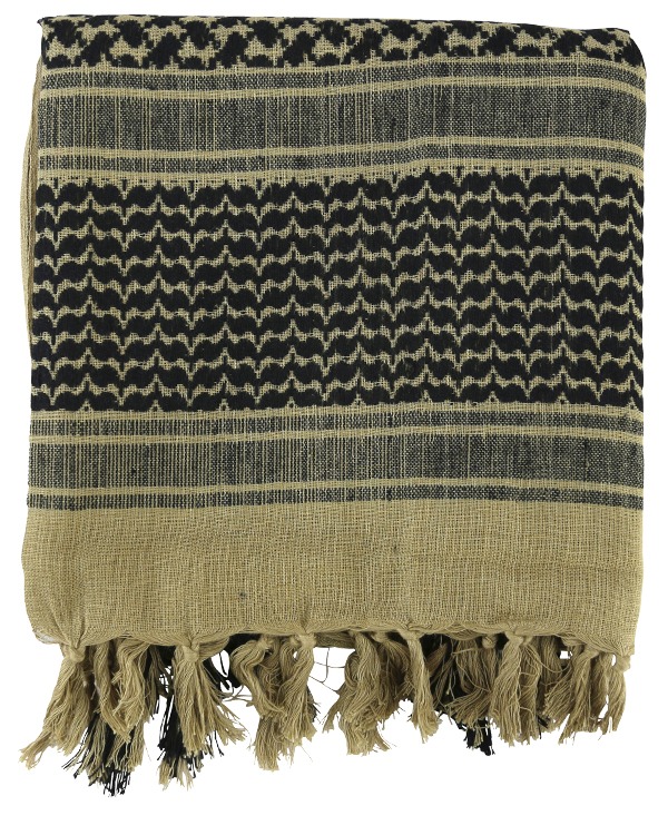 Kombat Shemagh Sand & Black product image