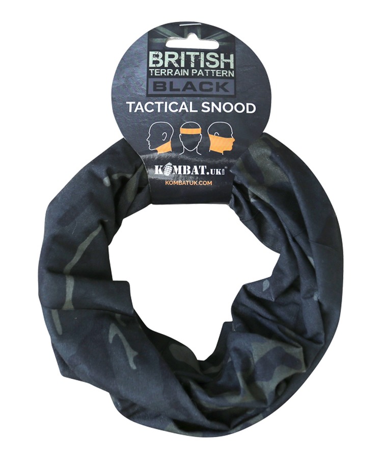 KOMBAT Tactical Snood – BTP BLACK product image