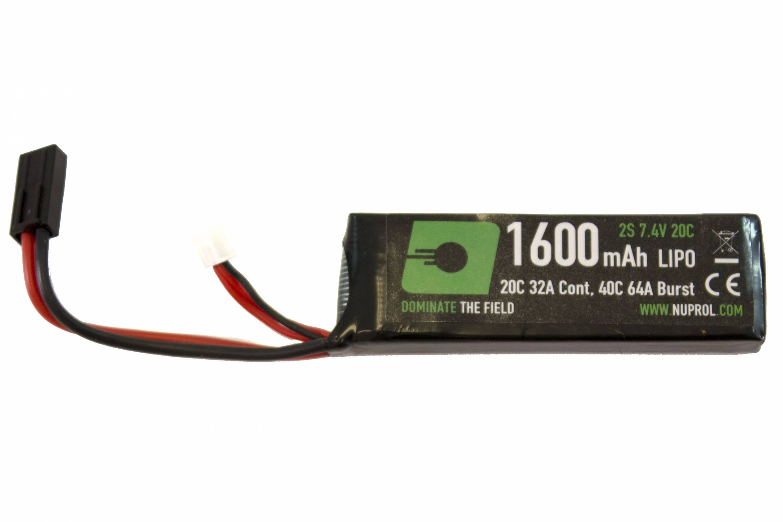 NUPROL POWER 1600MAH 7.4V LIPO STICK product image