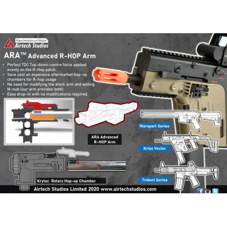 Airtech Advanced Rhop Arm For Krytac rotary hop product image