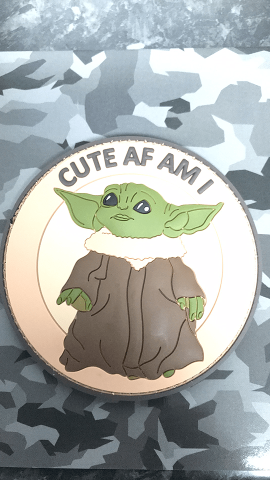 CUTE AF AM I PATCH product image