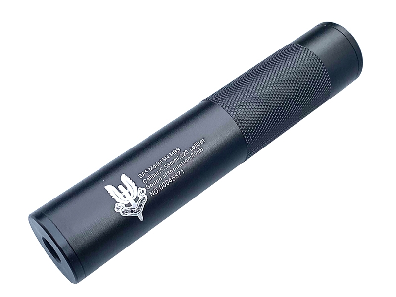 CCCP SAS M4 Silencer (Full Metal – 190mm in Length – Black product image