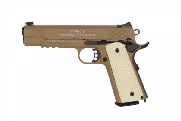 KWA 1911 MKII PTP Gas Blowback Pistol – Dark Earth product image