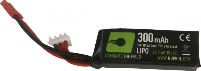 NUPROL POWER 300MAH 7.4V 35-70C (HPA MICRO TYPE product image