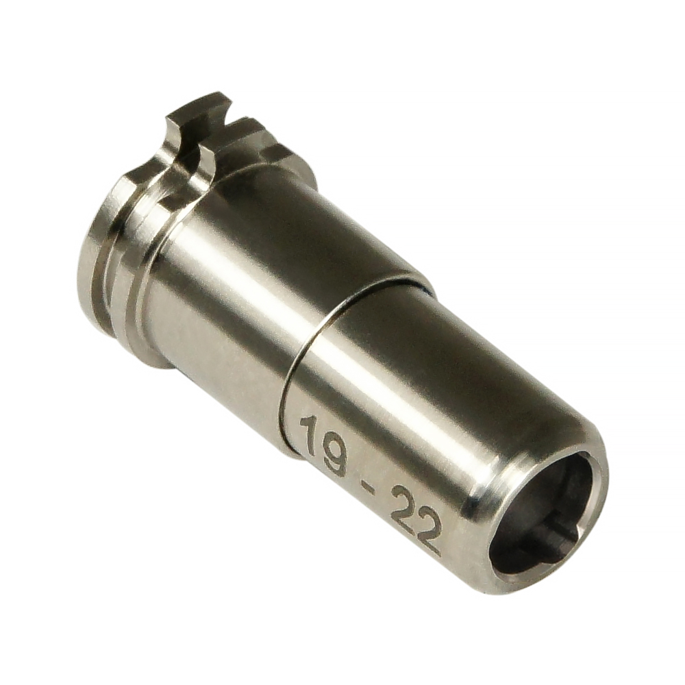 MAXX CNC Titanium Adjustable Air Seal Nozzle 19mm - 22mm For Airsoft AEG Series - Image 4