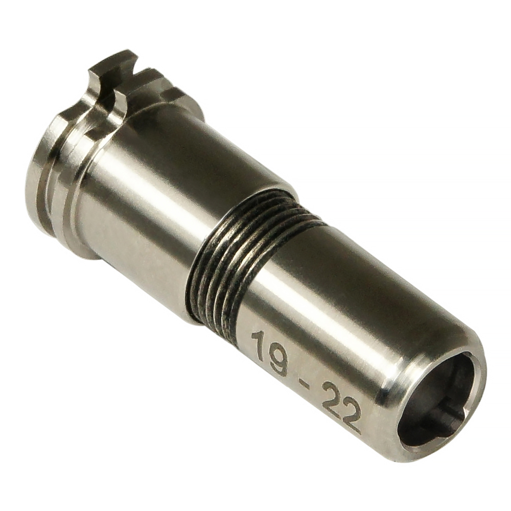 MAXX CNC Titanium Adjustable Air Seal Nozzle 19mm - 22mm For Airsoft AEG Series - Image 5