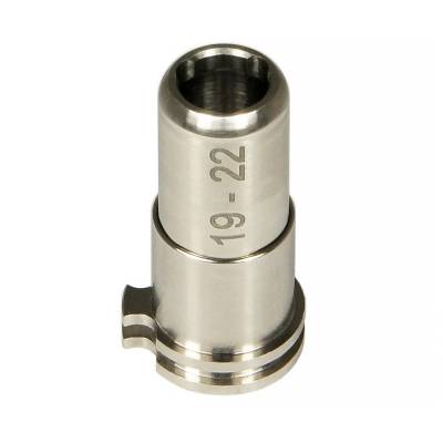 MAXX CNC Titanium Adjustable Air Seal Nozzle 19mm – 22mm For Airsoft AEG Series product image