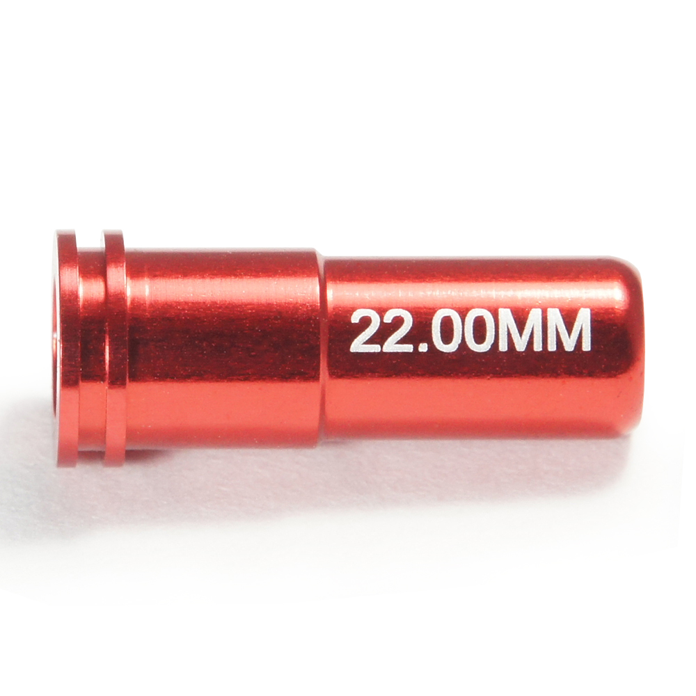 MAXX CNC Aluminum Double O-Ring Air Seal Nozzle (22.00mm) For Airsoft AEG Series