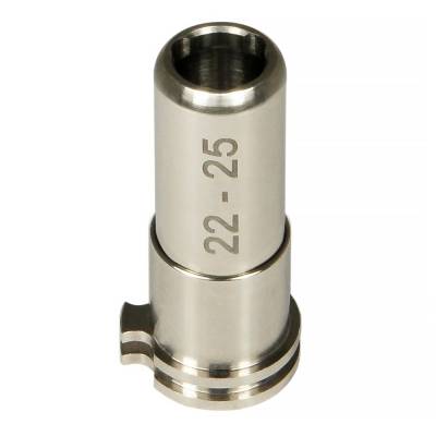 MAXX CNC Titanium Adjustable Air Seal Nozzle 22mm – 25mm For Airsoft AEG Series product image