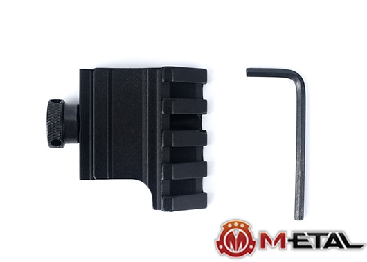 45° Angle Base Offset Mount for Picatinny - Image 3