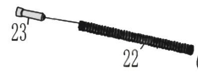 Raven EU Nozzle Return Spring & Guide product image