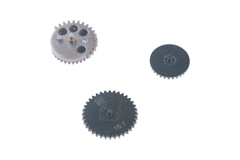 Steel 16: 1 CNC gear set